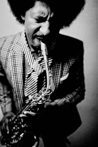 istock Intense black and white portrait of musical devotion. 2252184369