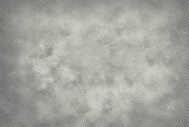 Abstract pattern backdrop with lines waves forming soft wave etched texture.