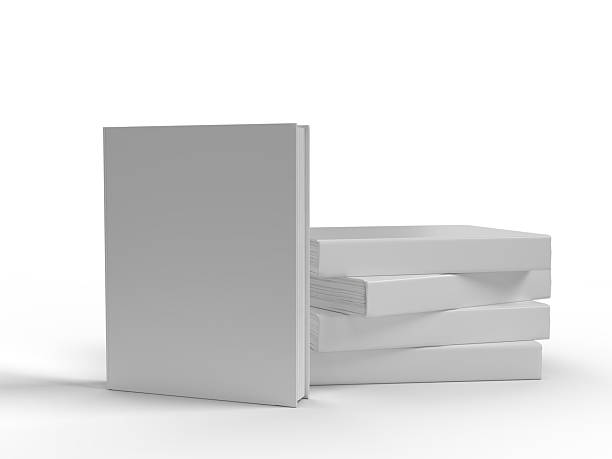 istock Blank Magazine or Book cover mockup design isolated on white background. Template for presentation a publisher, notebook, catalogs, brochures, magazines, diary, journal, booklet or publication 2252193202