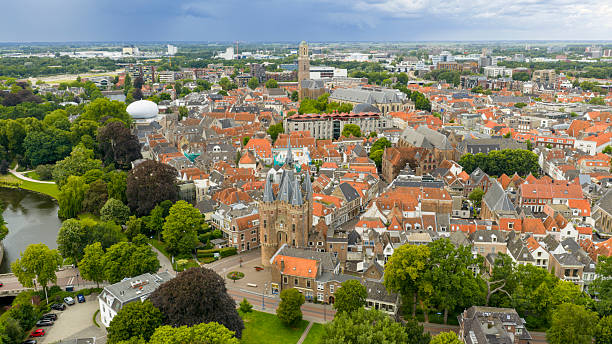 istock Storm clouds over Zwolle during a summer thunderstrom 2252196974