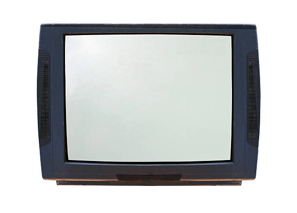 istock The old TV on the isolated.Retro technology concept. 2252200709