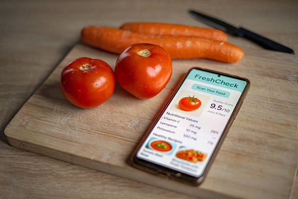 istock AI-powered food scanning application analyzing tomato and carrot freshness and nutrition 2252205841