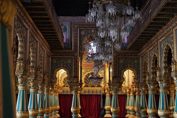 istock THE INTERIOR OF MYSORE PALACE, MYSORE, INDIA 2252214664