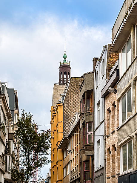 istock Traditional Cathedral building in Ostend, Belgium 2252220923