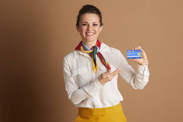 istock Smiling Professional Highlights a Credit Card 2252228137