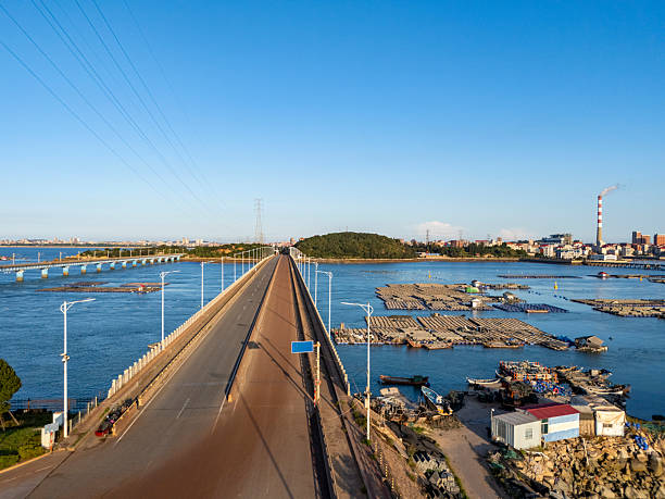 Yalu River scenery, Dandong, Liaoning, China