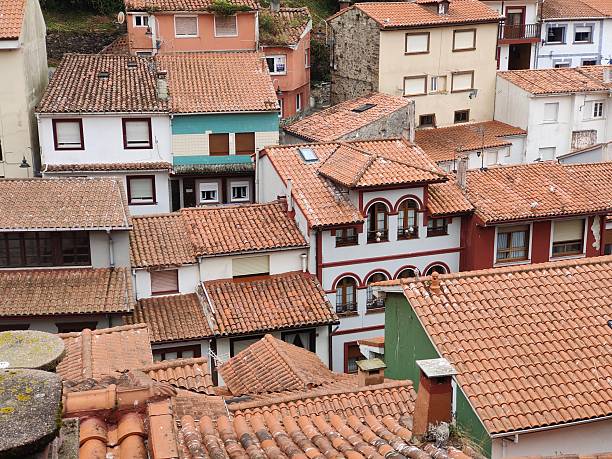 istock Cudillero rooftops creating a vibrant spanish village scene 2252232820