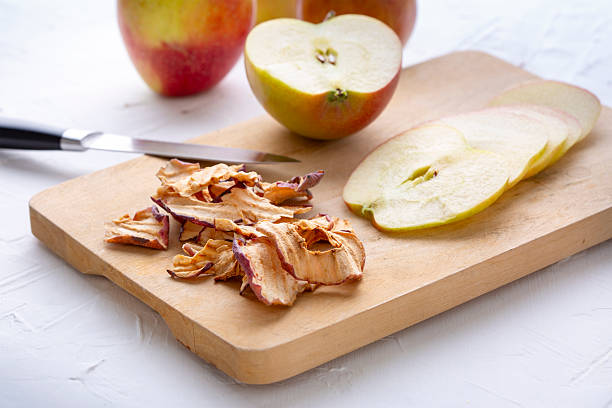 Dried apple slices, apple rings