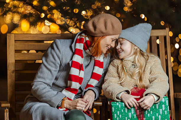 istock Warm festive moments between mother and daughter 2252233620
