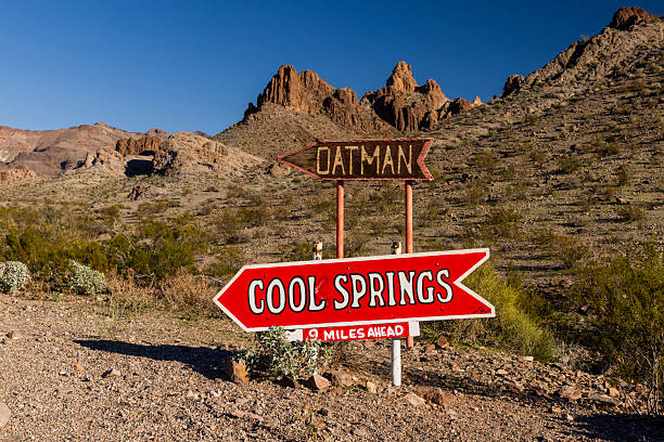 istock Oatman and Cool Springs sign 2252240930