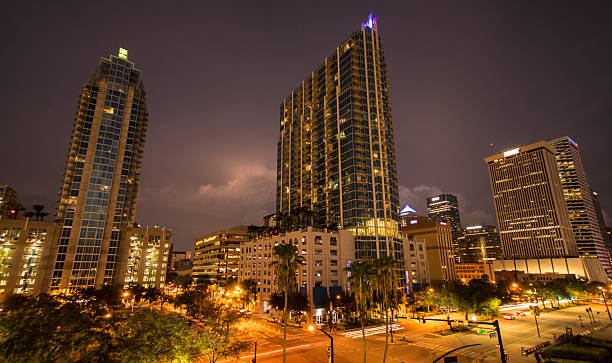 Tampa, Florida, USA downtown skyline.