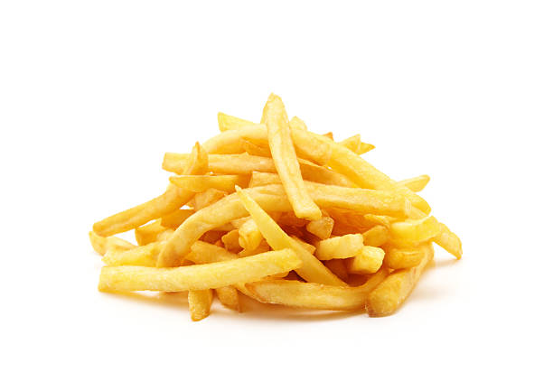 istock potato fry on white isolated background 2252246036