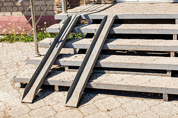 a poor ramp for people with disabilities to enter a building that does not perform its intended function; corruption in construction; and improper repair work