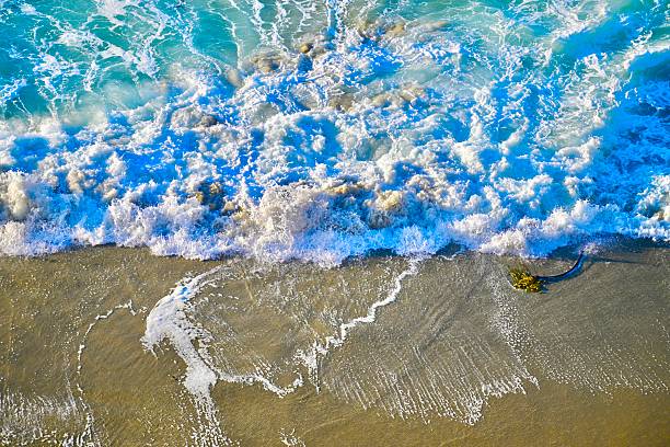Big Sur is a rugged and mountainous section of the Central Coast of California.The Pacific Ocean meets the Santa Lucia Mountains with State Route 1 constructed on the towering seaside cliffs.