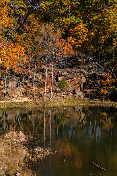 istock Elephant Rocks SP - Quarry & Autumn Reflection Vertical 2252293222