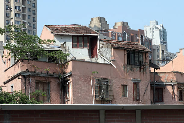 istock Old apartments, Hongkou district, Shanghai, China 2252296426