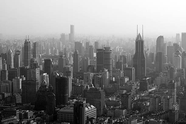 istock Shanghai Puxi cityscape, China 2252297624
