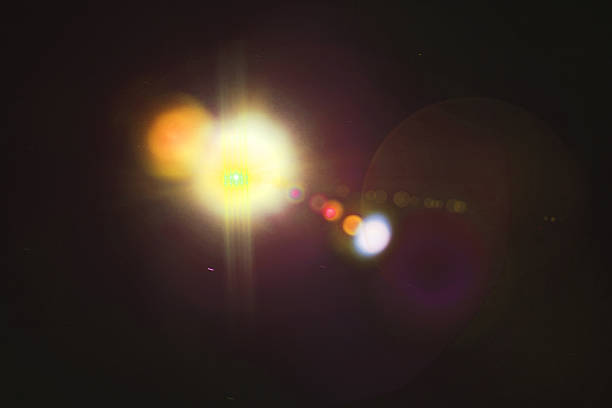 istock glowing light burst and transparent back ground. Lights flare,star flash light, 2252299776