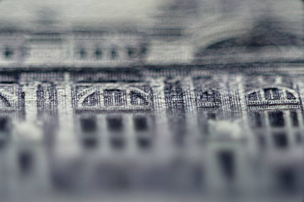 US dollar on financial paper. Finance : Managing money, investments, and assets to optimize growth and achieve financial goals efficiently and sustainably, balancing risk and return.
