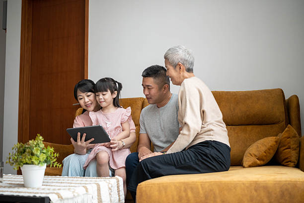 istock Warm Multi-Generational Asian Family Moment 2252338007