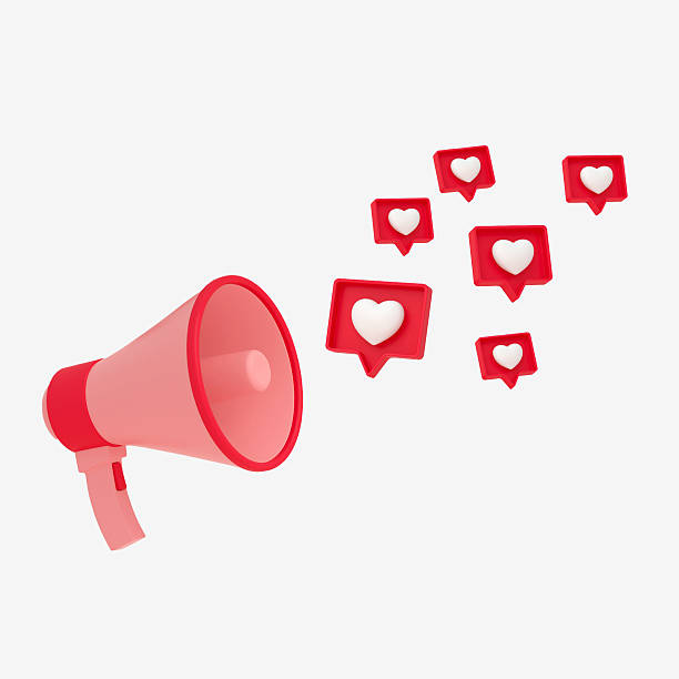istock Megaphone announcing social media likes and promotion 2252338715