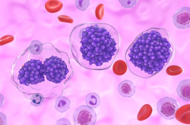 istock Plasma cell leukemia (PCL) - semi closeup view 3d illustration 2252341411