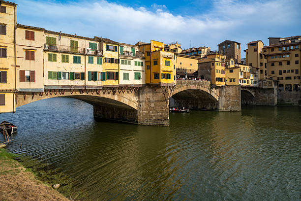istock Historic Bridge Ponte Vecchio Lined With Colorful Buildings 2252350892