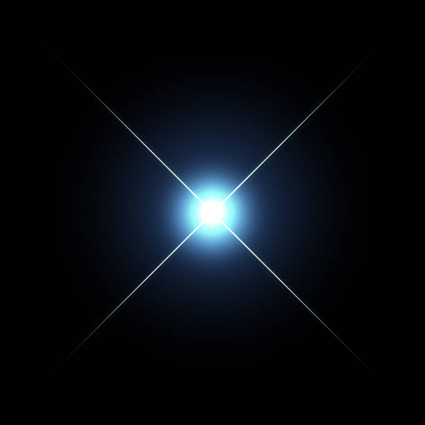 istock Star, Lens Flare, Sun Light, Solar Energy Concept, Light pattern 2252353045