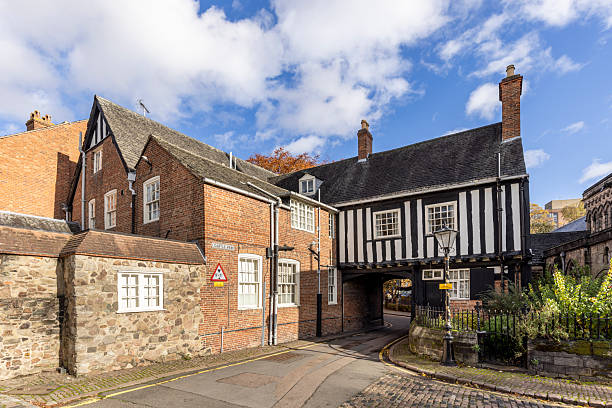istock The medieval timbered Castle Gate House, Leicester 2252355960
