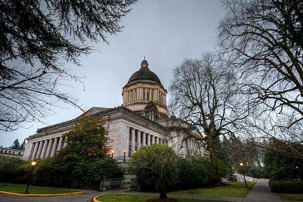 Olympia, Washington, USA State Capitol building.