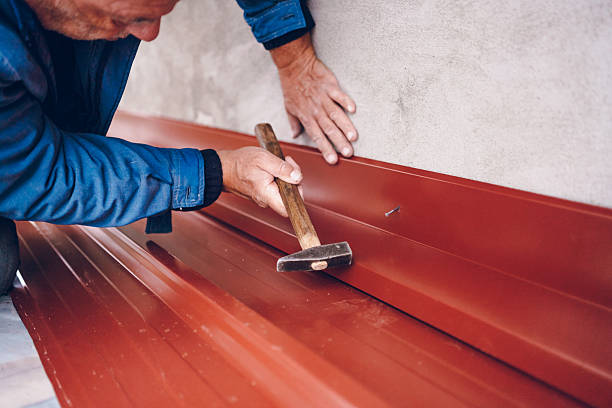 istock The man is hammering a nail 2252357985