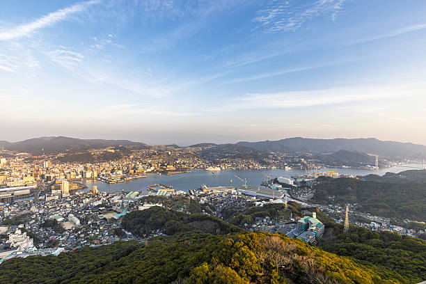 istock Inasa Mount view Nagasaki in Japan 2252362606