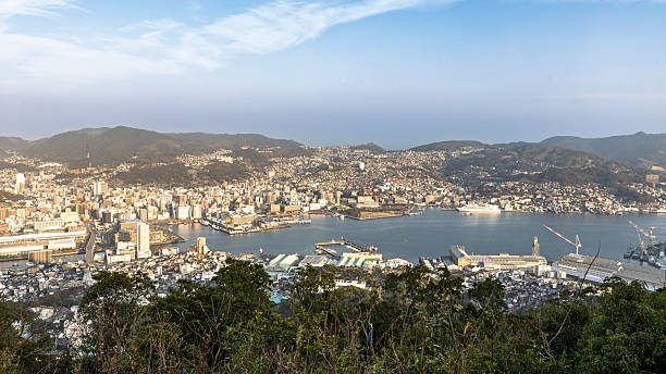 istock Inasa Mount view Nagasaki in Japan 2252362657