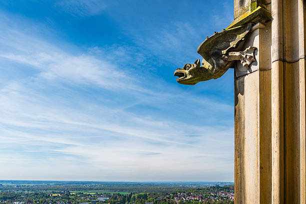 Gargoyle on Ulm Minster in Germany