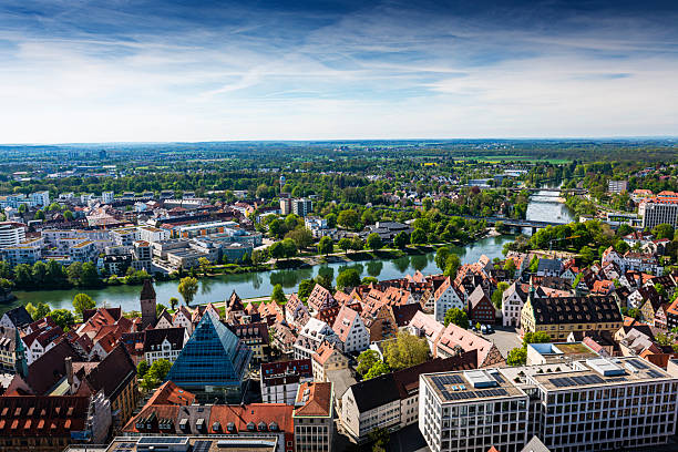 istock areal view of Ulm in Germany 2252364470