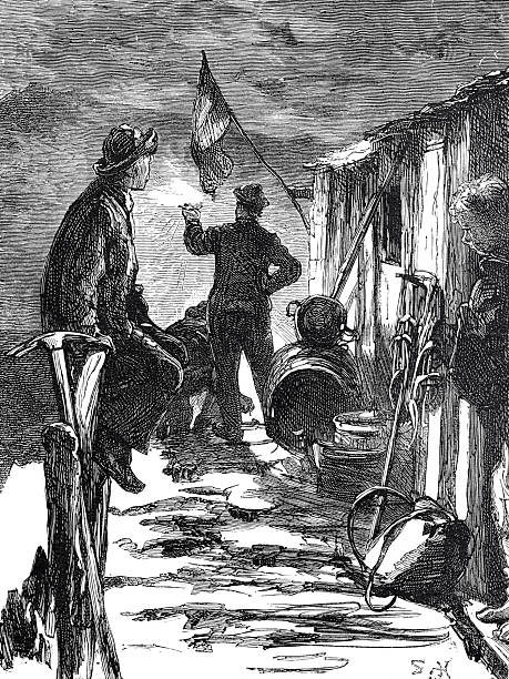 Illustration from 19th century.