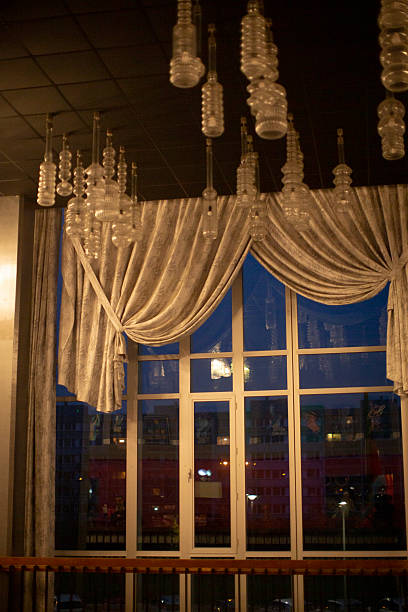 istock Stylish interior with panoramic views and luxurious ambiance 2252371374