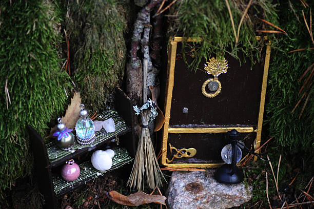 istock Miniature doll things in the forest 2252373262