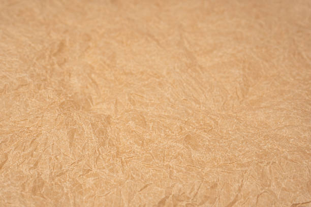 Crumpled paper as a background. Top view.