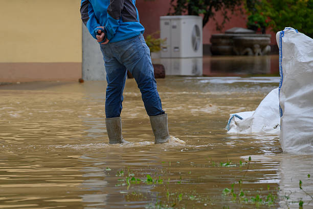 istock Severe flooding hits residential area 2252375911