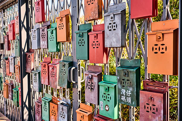 Classic Hong Kong post boxes