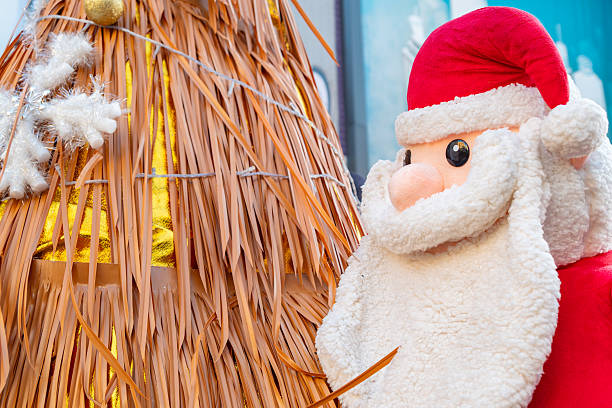 istock cute Christmas Santa Clausat horizontal composition 2252377235