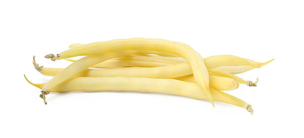 istock Fresh ripe bean pods isolated on white 2252379232