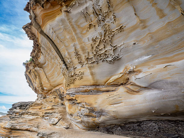 istock Colorful Rock formations is Bare island 2252381678