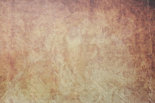 Texture of old paper as background, top view