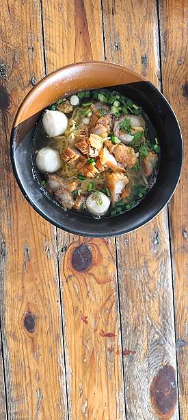 istock Noodle soup in a bowl is a traditional Chinese dish. 2252387247