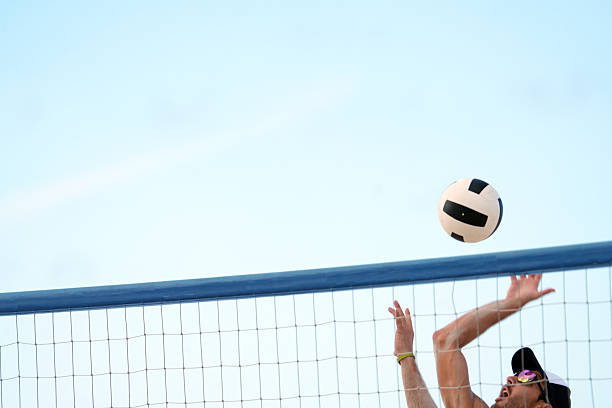Sun, Sand, Beach Volleyball and a lifestyle sport that everyone can play. On the beach in Turks and Caicos.