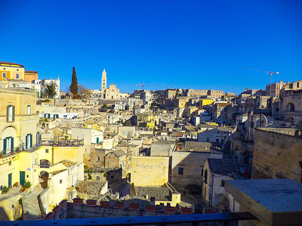 Matera, Basilicata - Ancient town of Matera (Sassi di Matera), European Capital of Culture 2019, Sassi District of Matera, Italy