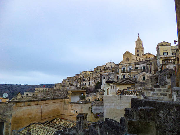 Matera, Basilicata - Ancient town of Matera (Sassi di Matera), European Capital of Culture 2019, Sassi District of Matera, Italy