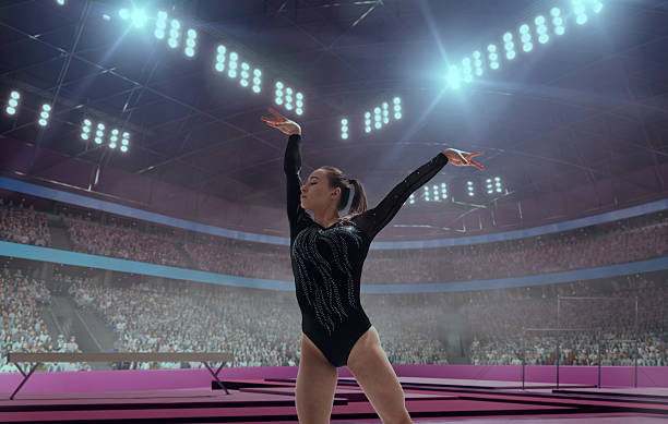 istock Sport gymnastics. 2252400989